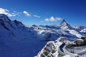 マッターホルン！！！🏔
画面越しでしか見たことなかったから感動✨