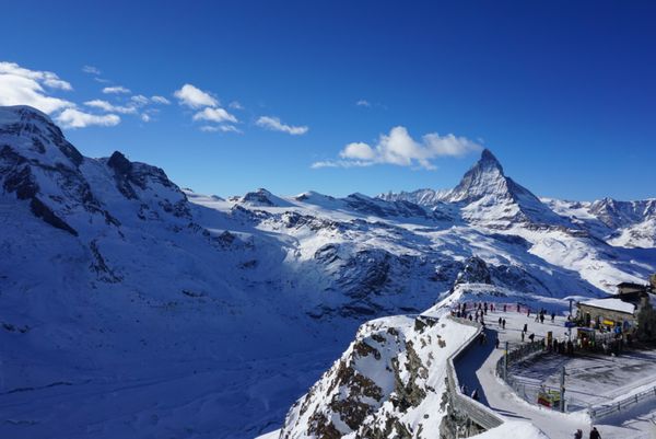 スイス・ツェルマット「スイス」の写真：マッターホルン！！！🏔
画面越しでしか見...