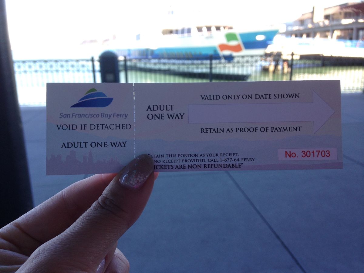 フェリーに乗ります