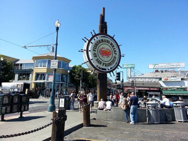 アメリカ(米国)・ホノルル「第2の故郷」の写真：おまけ。
フィッシャーマンズワーフ。