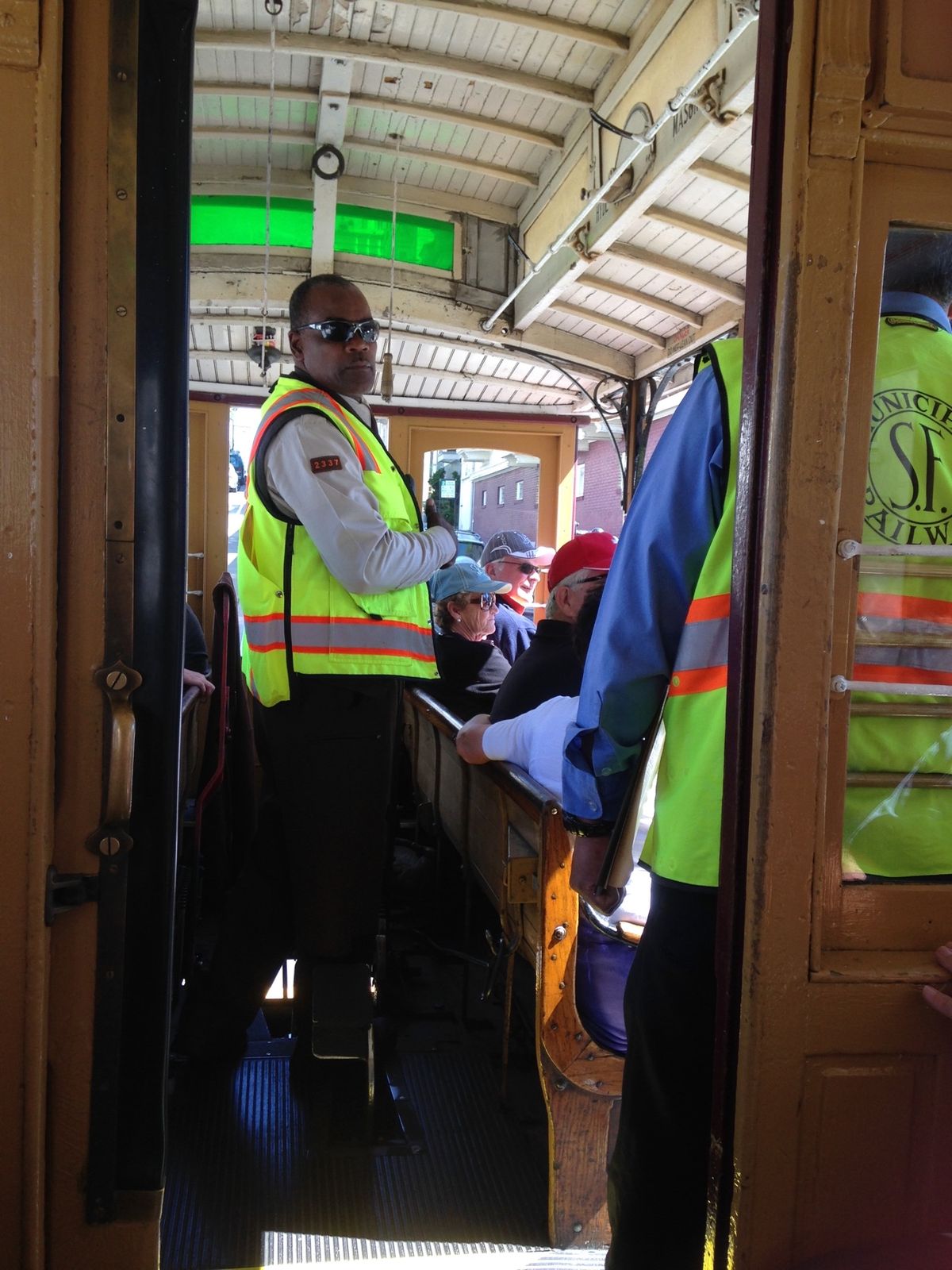 ケーブルカーからの眺め