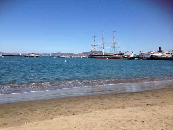 アメリカ(米国)・ホノルル「第2の故郷」の写真：海ー❗️