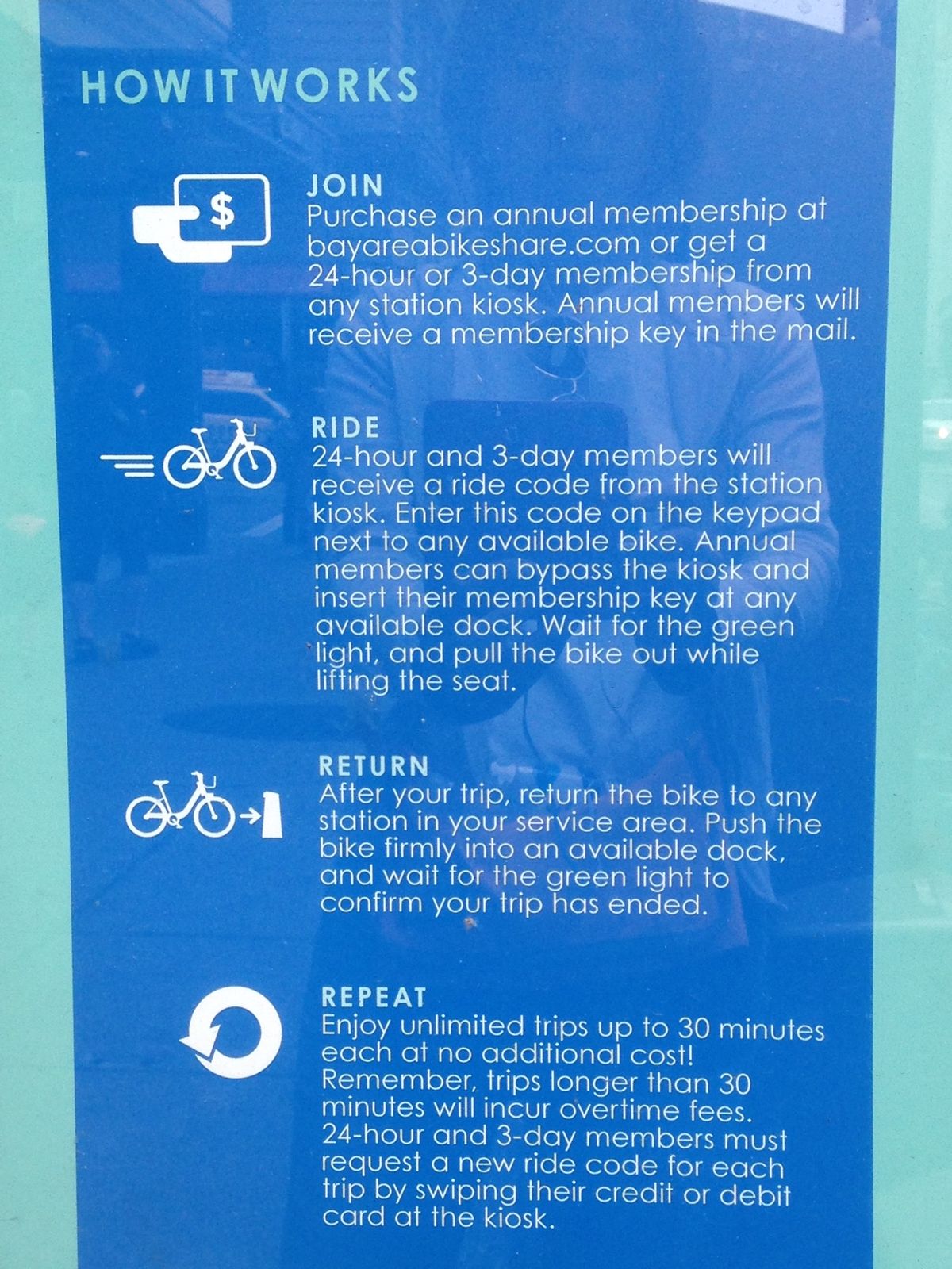 レンタサイクルができてた