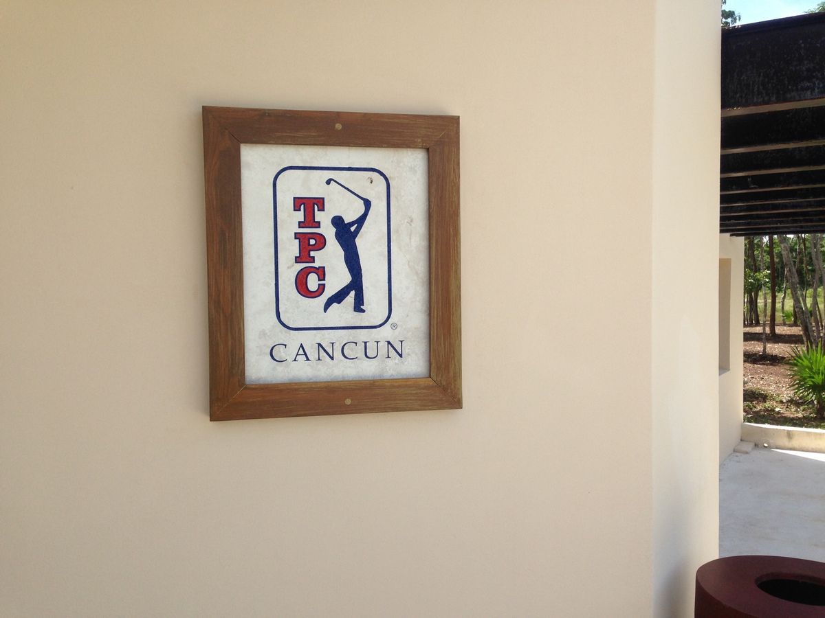 TPCカンクンにてゴルフラウンド