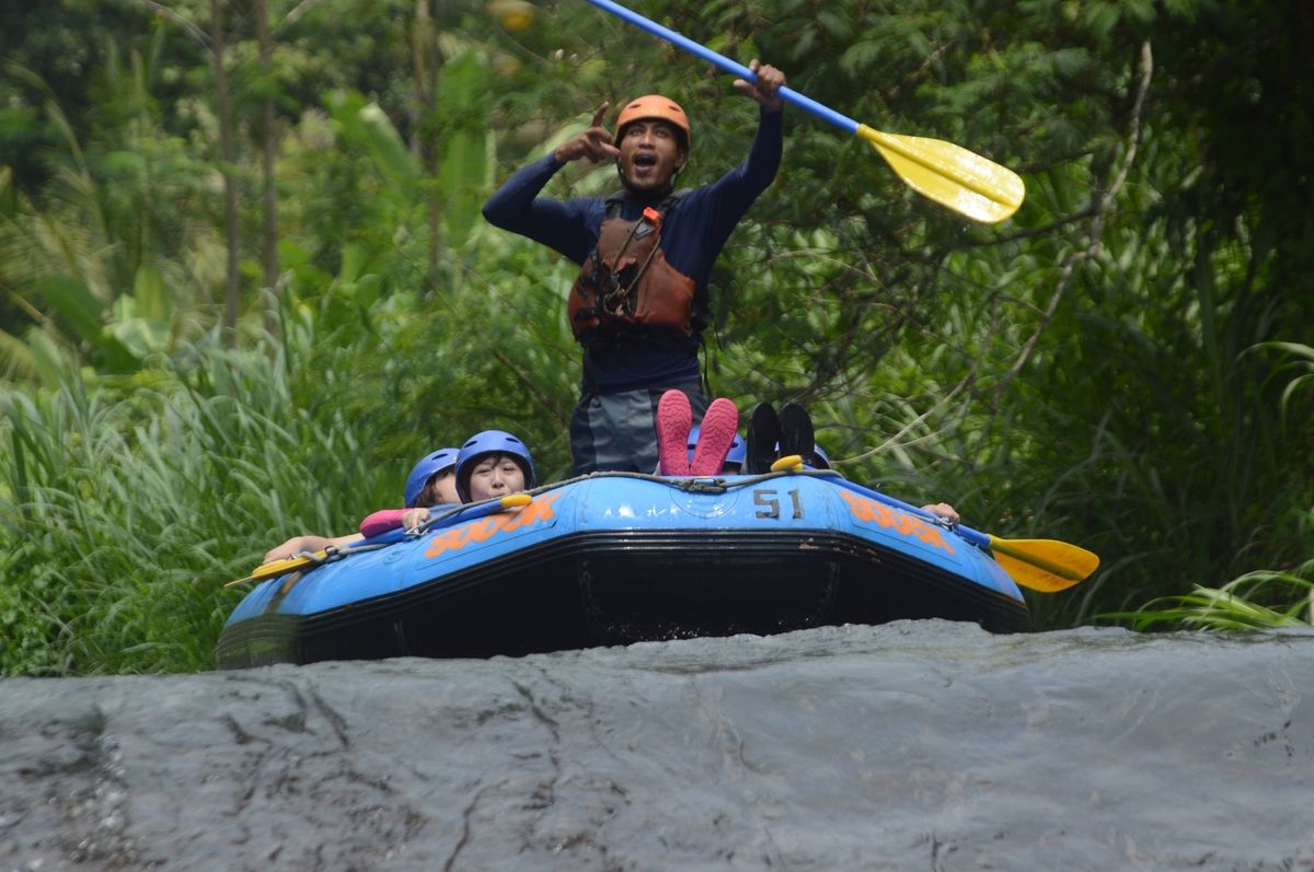 SOBEKのラフティング！楽しい！