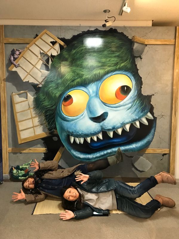 日本・島根　「社員旅行」の写真：水木しげる記念館と水木しげるロード