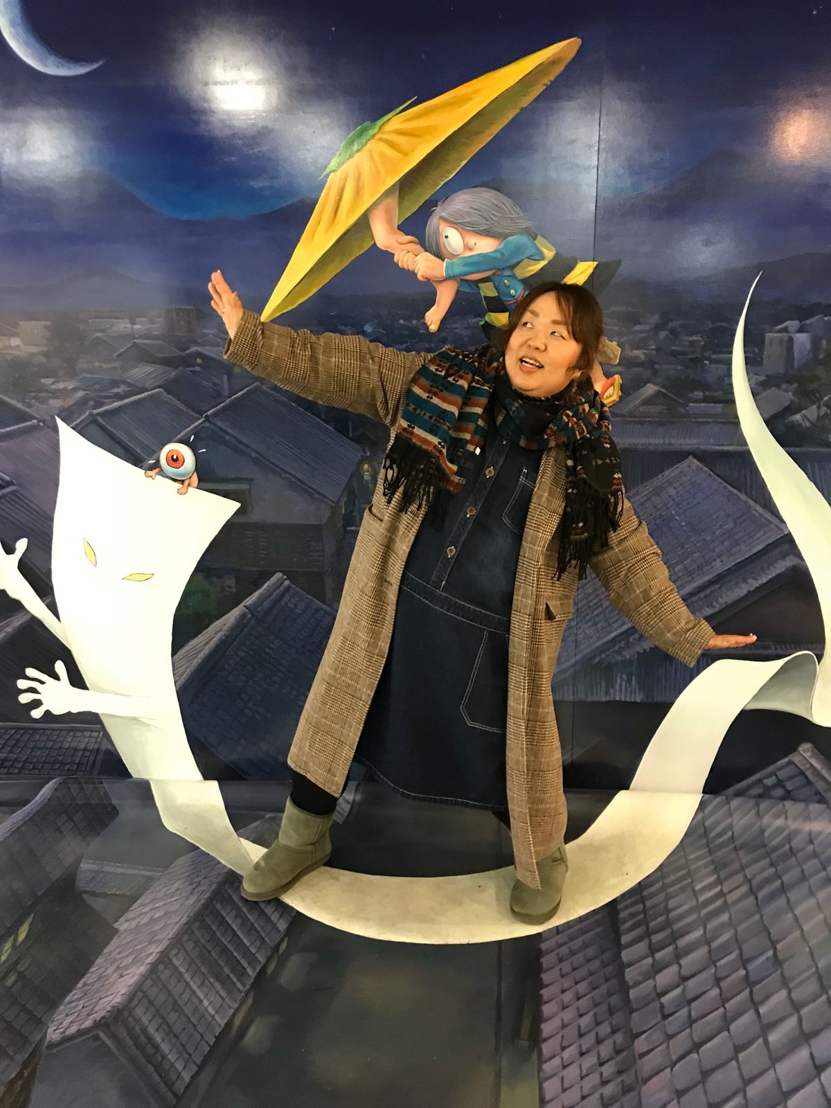 水木しげる記念館と水木しげるロード