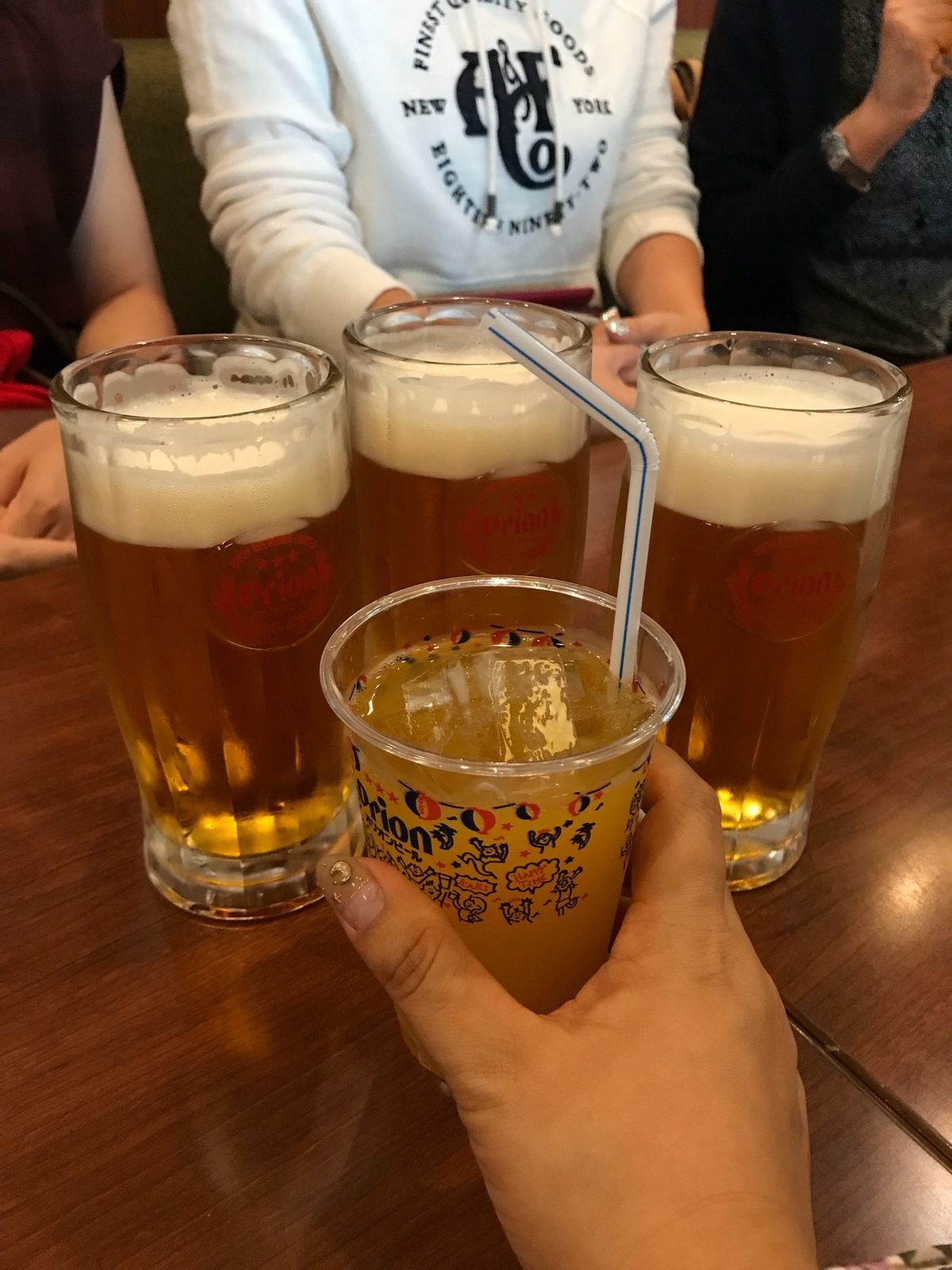 伊丹空港で中川パラダイスさんに遭遇！
那覇着いて北上してオキナワマリオット...