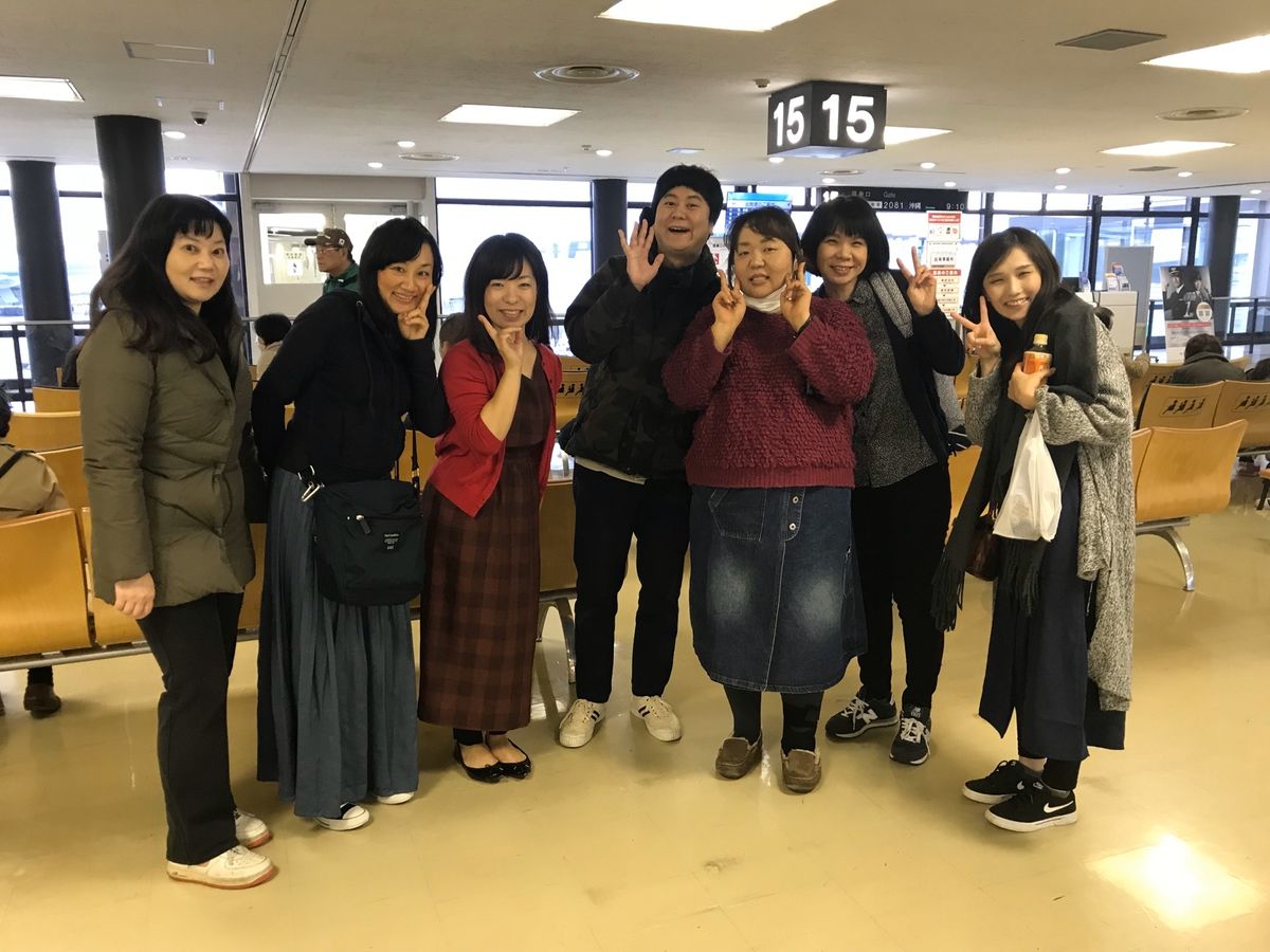 伊丹空港で中川パラダイスさんに遭遇！
那覇着いて北上してオキナワマリオット...