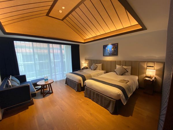 日本・Okinawa「社員旅行」の写真：フサキリゾートのノースウイングの客室
2...