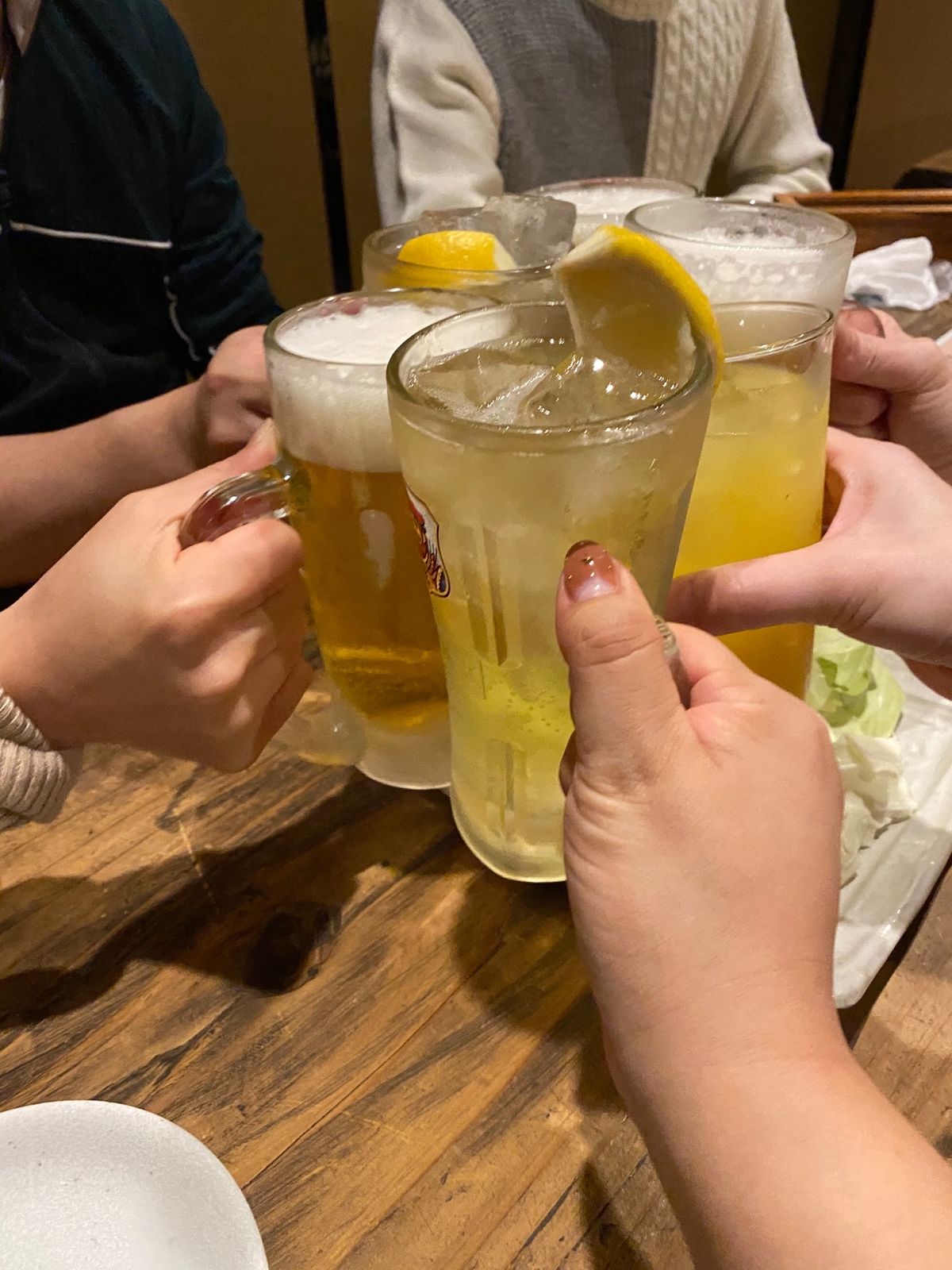 警固のかわ屋で0.5次会