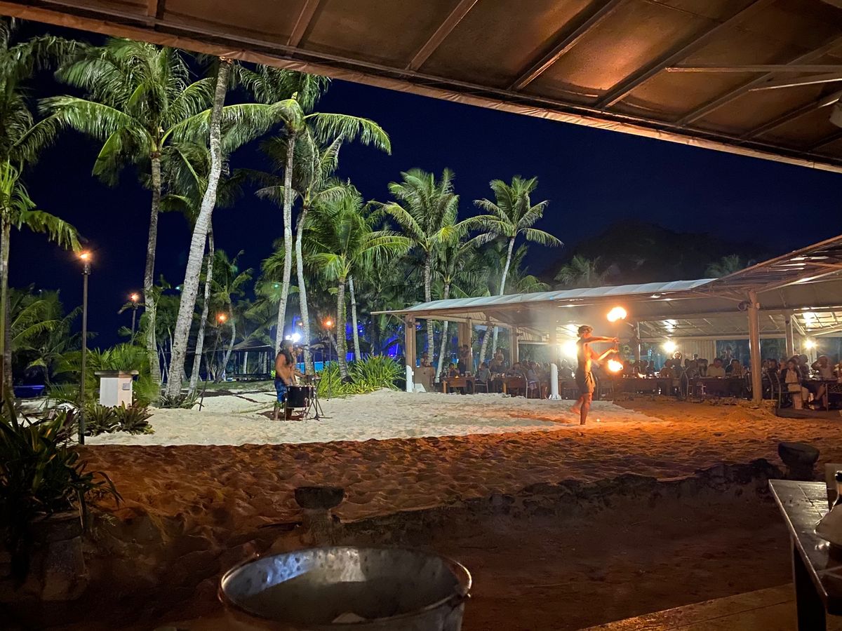 2日目のディナーはグランドニッコーのBBQ🍖✨
ショーを見ながらいただける...