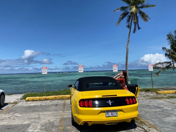 グアム「Guam🌴🌺」の写真：ニッポンレンタカーでレンタルしたよ！ます...