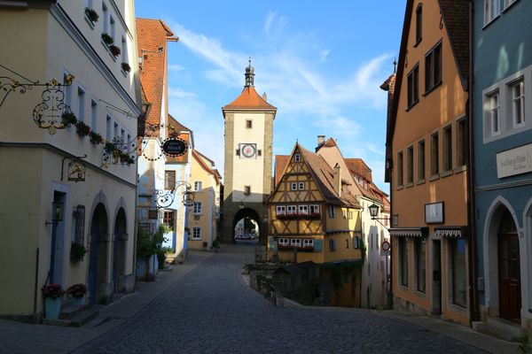 ドイツ・フュッセン「ドイツロマンティック街道とオーストリア世界遺産巡り　9日間」の写真：ロマンチック街道といえばローテンブルク！...