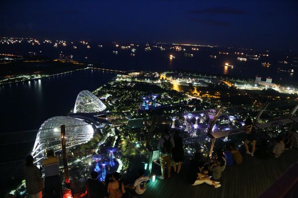 シンガポール・マリーナベイサンズ「シンガポール　5日間」の写真：活気あるアジア感！
街は綺麗だし食も多種...