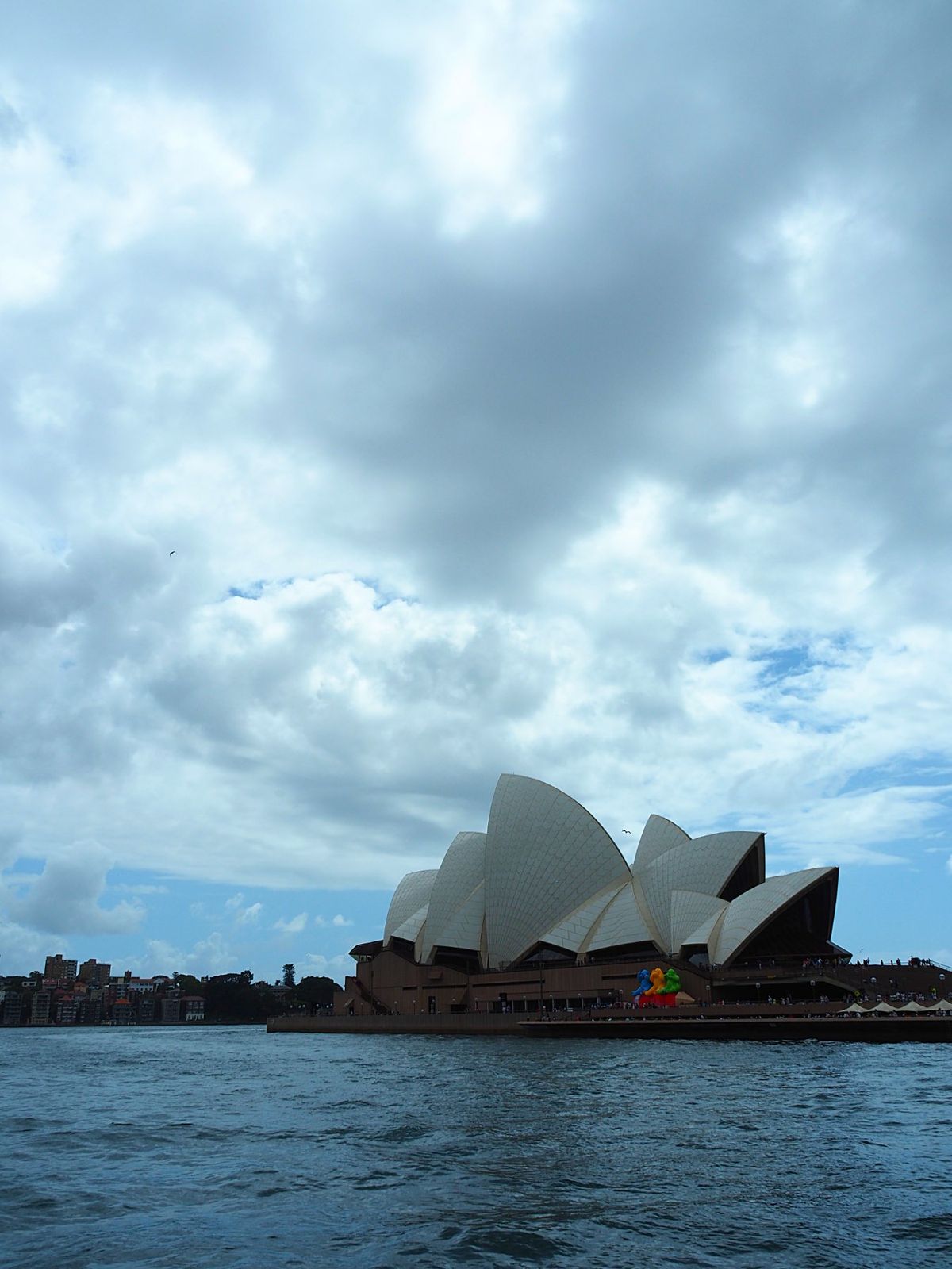 タロンガ動物園へは、オペラハウスを間近に見ながらフェリーで移動
園内から海...
