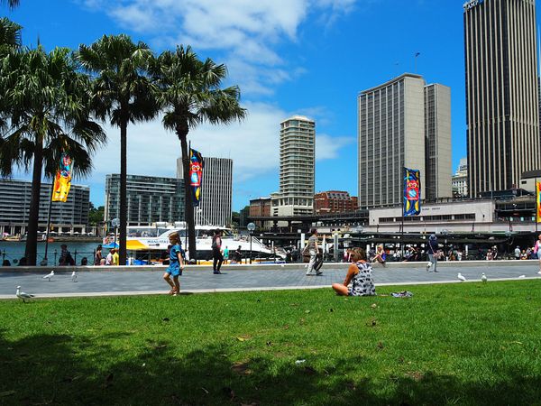 オーストラリア連邦・シドニー「オーストラリア　シドニーで過ごす休日」の写真：タロンガ動物園へは、オペラハウスを間近に...