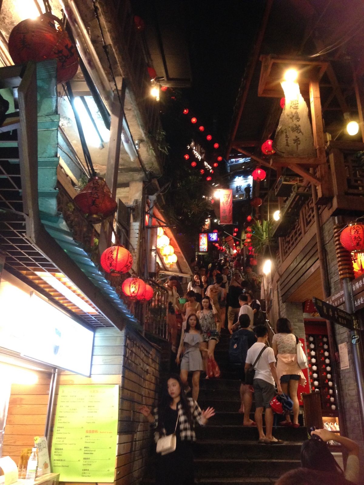 夜の九份はステキ✨