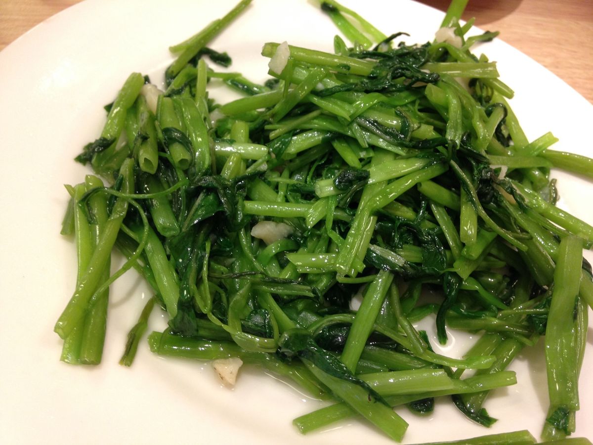 鼎泰豊の小籠包。
ここの空芯菜の炒め物が大好き❤