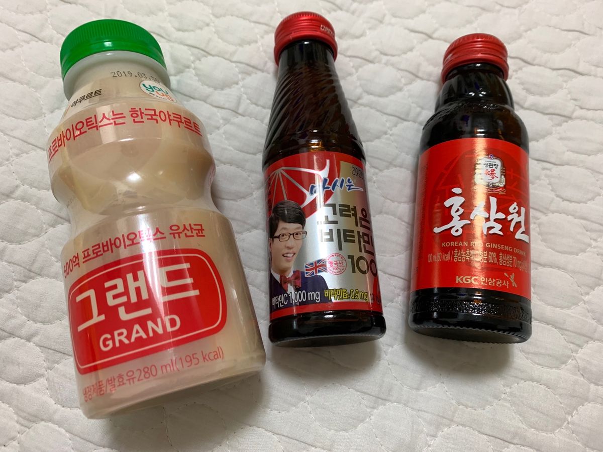 PM2.5なのか、風邪なのか…。
体調を崩して栄養ドリンク