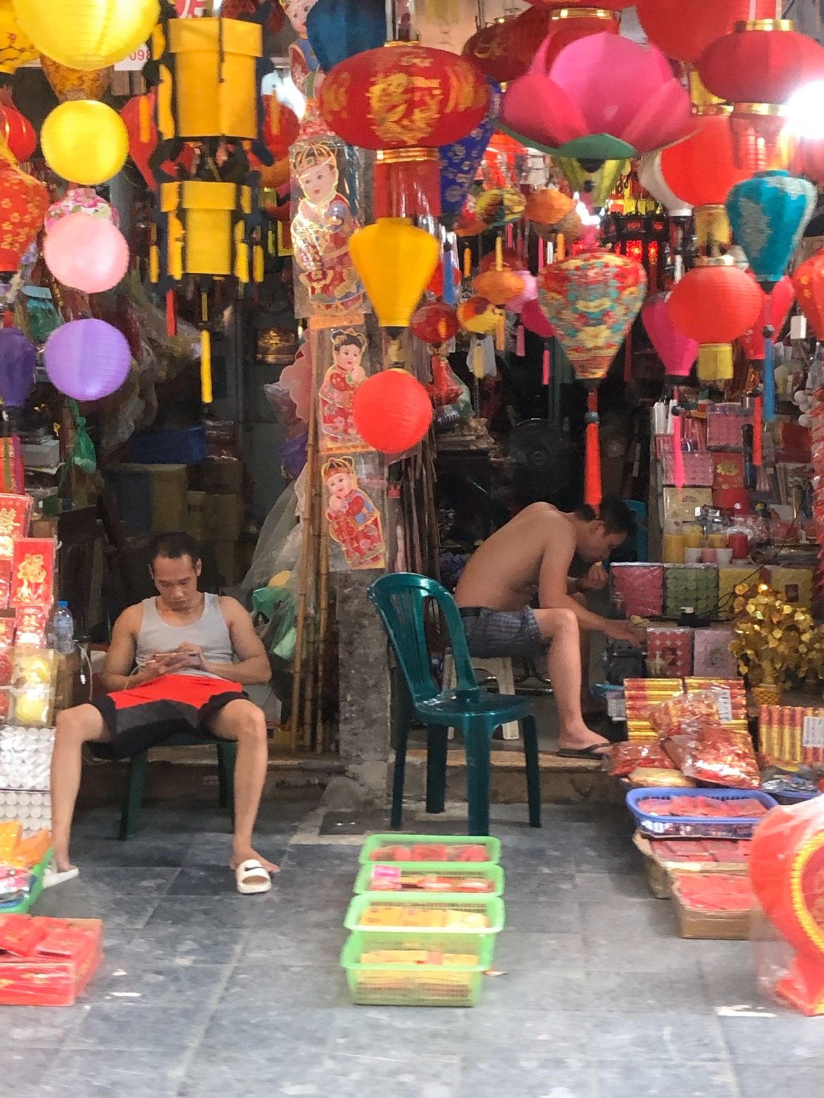 市場は楽しい‼️