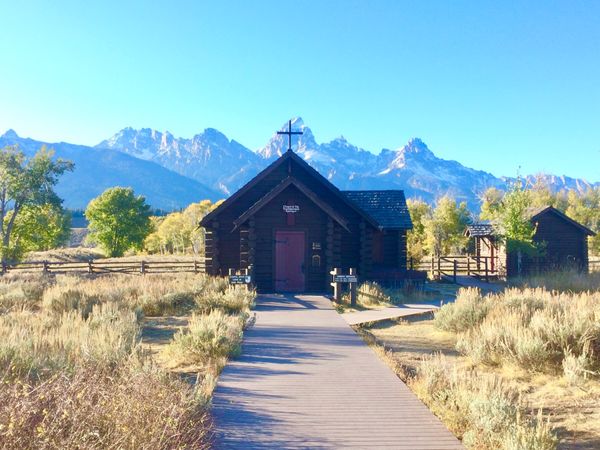 アメリカ(米国)・イエローストーン国立公園「2017イエローストーン国立公園」の写真：9月は既に寒い…。真冬です。その分空気が...