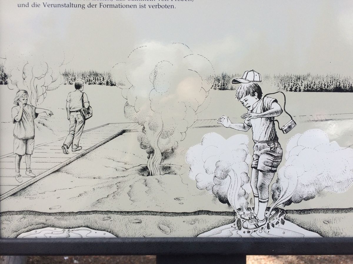 公園内の移動で1日何百キロも走るなんて、広過ぎる…。