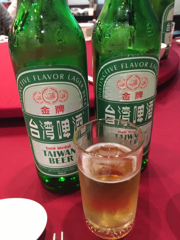 台湾「ビール&飲茶」の写真