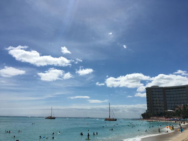 アメリカ(米国)「ワイキキビーチ」の写真