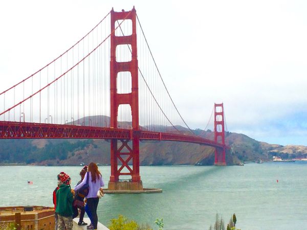 アメリカ(米国)・サンフランシスコ「2015カリフォルニア縦断」の写真：サンフランシスコ。ロンバートストリートを...