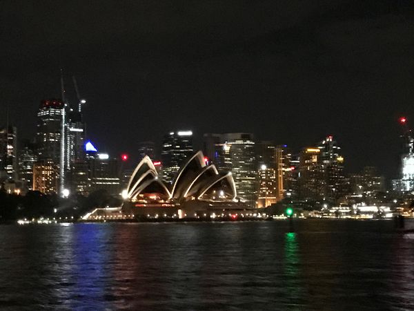 オーストラリア連邦・シドニー「シドニーマラソン2019年」の写真：選手はレース当日フェリー、地下鉄、バス乗...