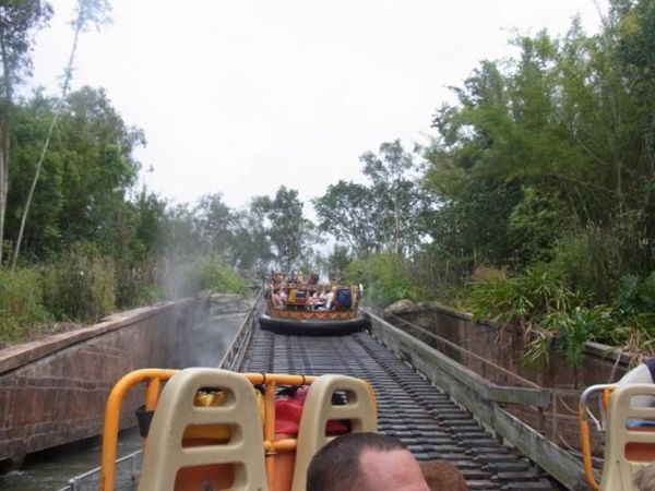 アメリカ(米国)・ニューヨーク「はじめてのアメリカ」の写真：5日目②
夏なので水しぶきを浴びながら楽...