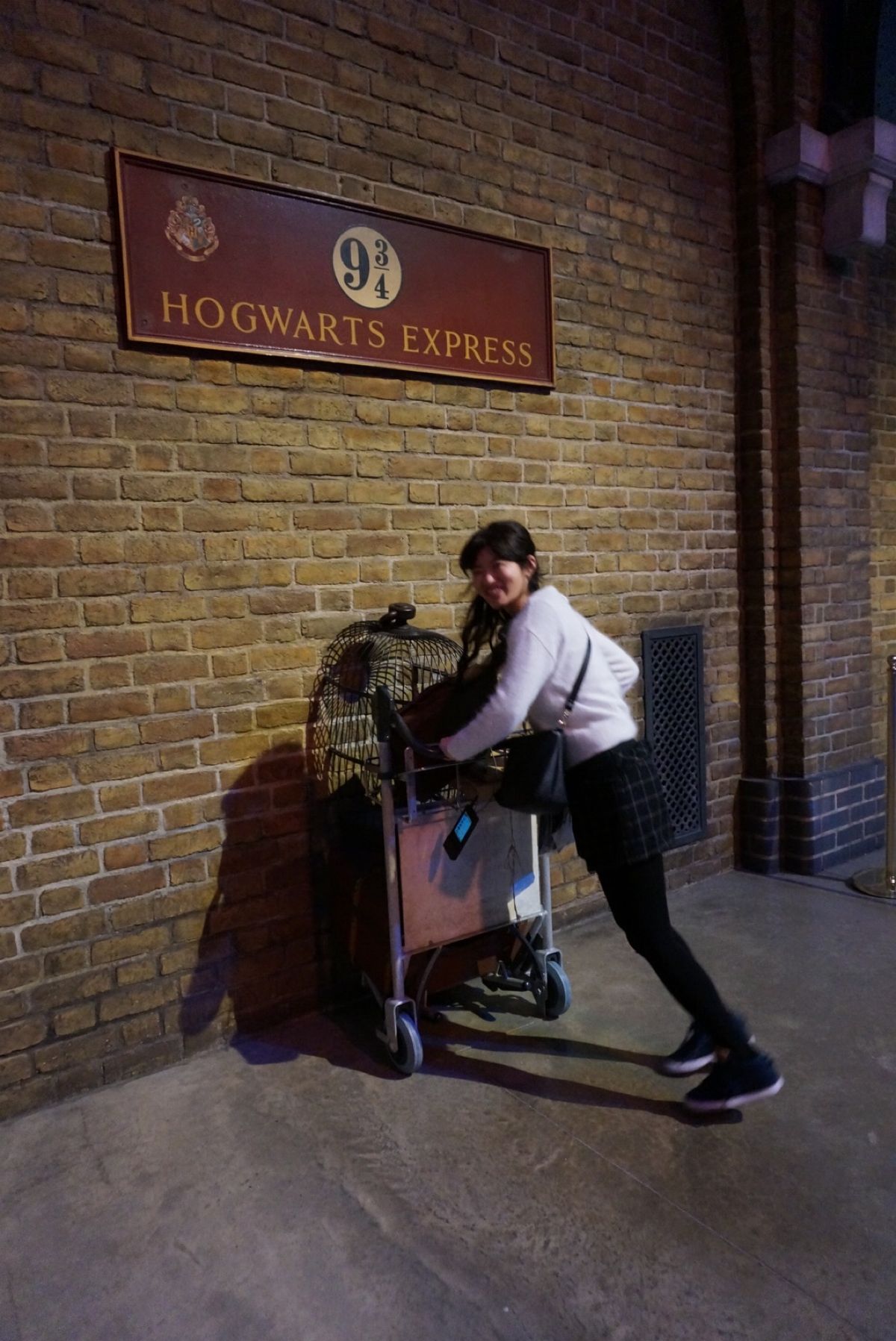 9と3/4プラットフォーム。