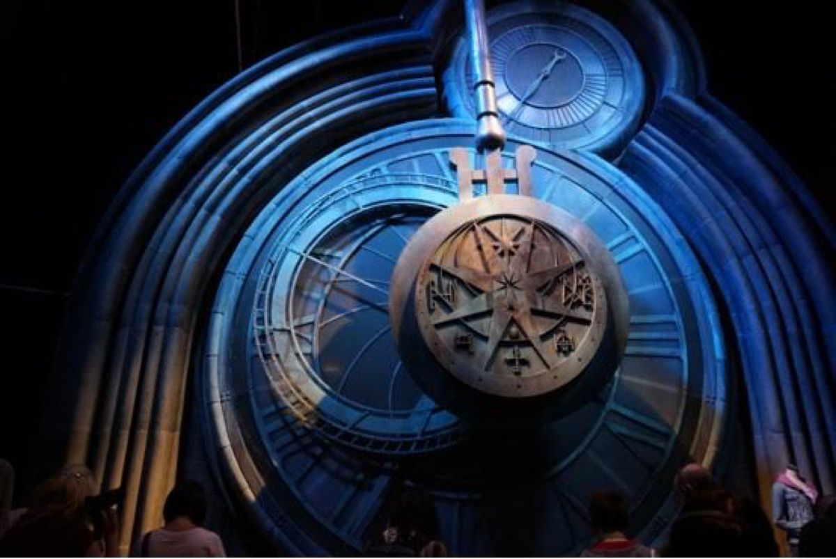 電車にのってハリポタのスタジオへ！バスもハリポタ仕様🚌
音声ガイド付きなの...