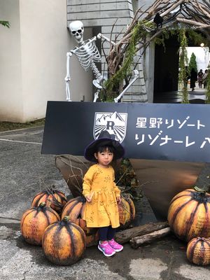 孫はハロウィン🎃モード