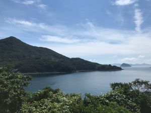 五島　椛島、とんとまり海水浴場