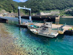 五島　椛島、とんとまり海水浴場