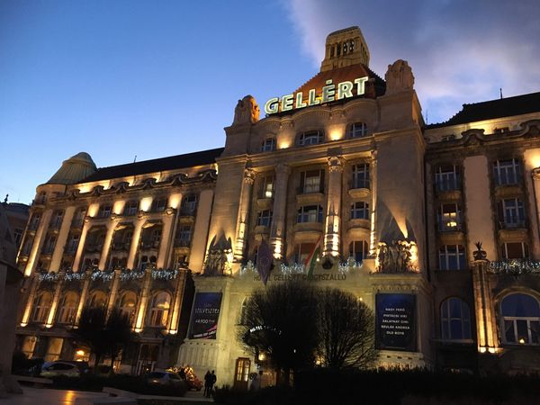 ハンガリー「ハンガリー温泉旅行」の写真：ブダペストはとにかく夜景が最高