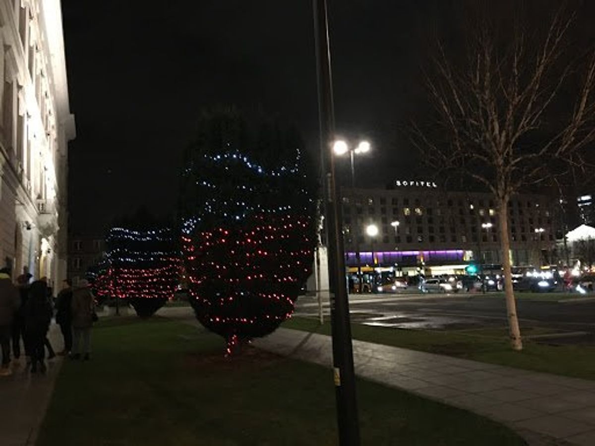 Sylwester（大晦日）のワルシャワ