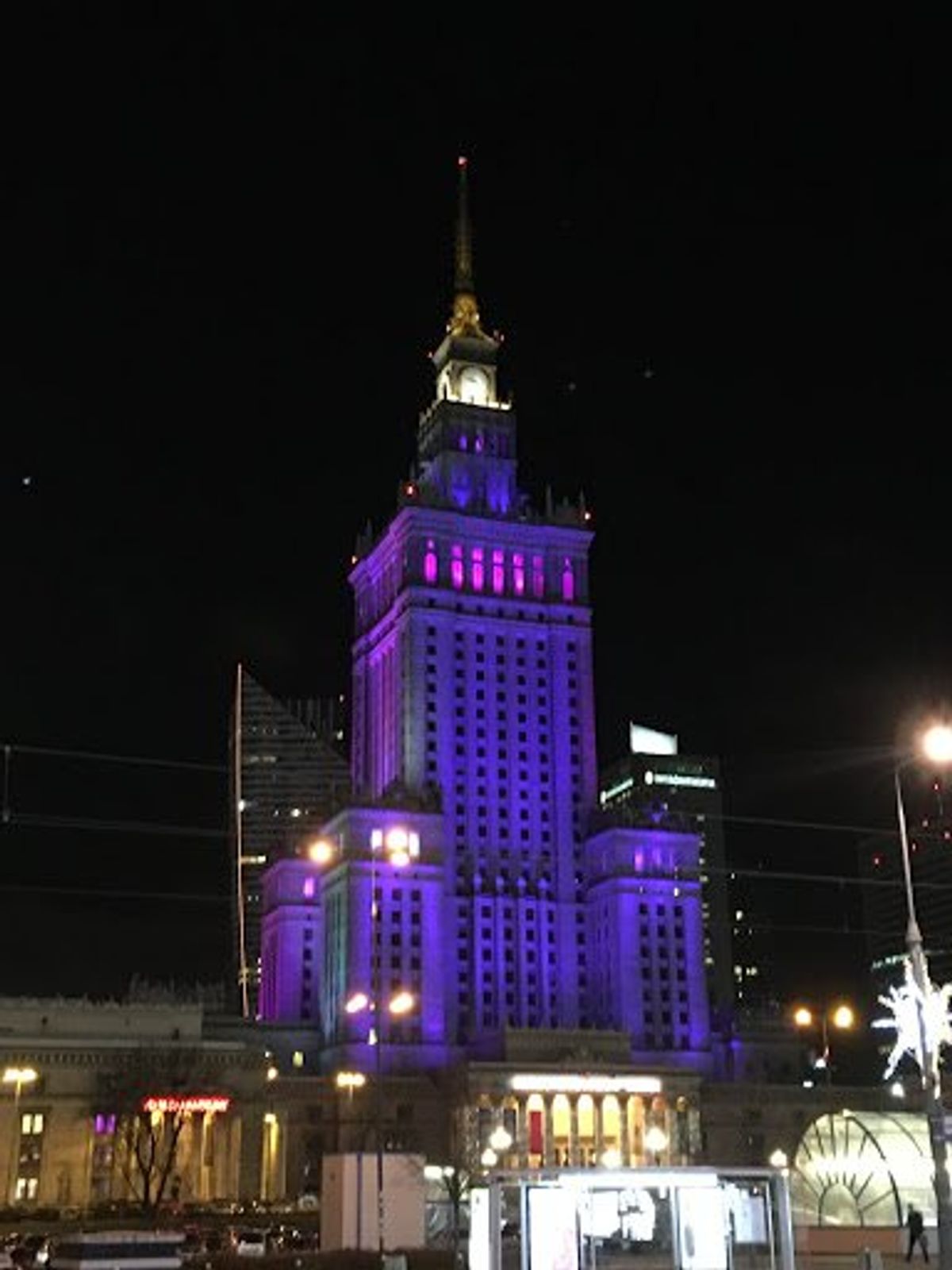 Sylwester（大晦日）のワルシャワ