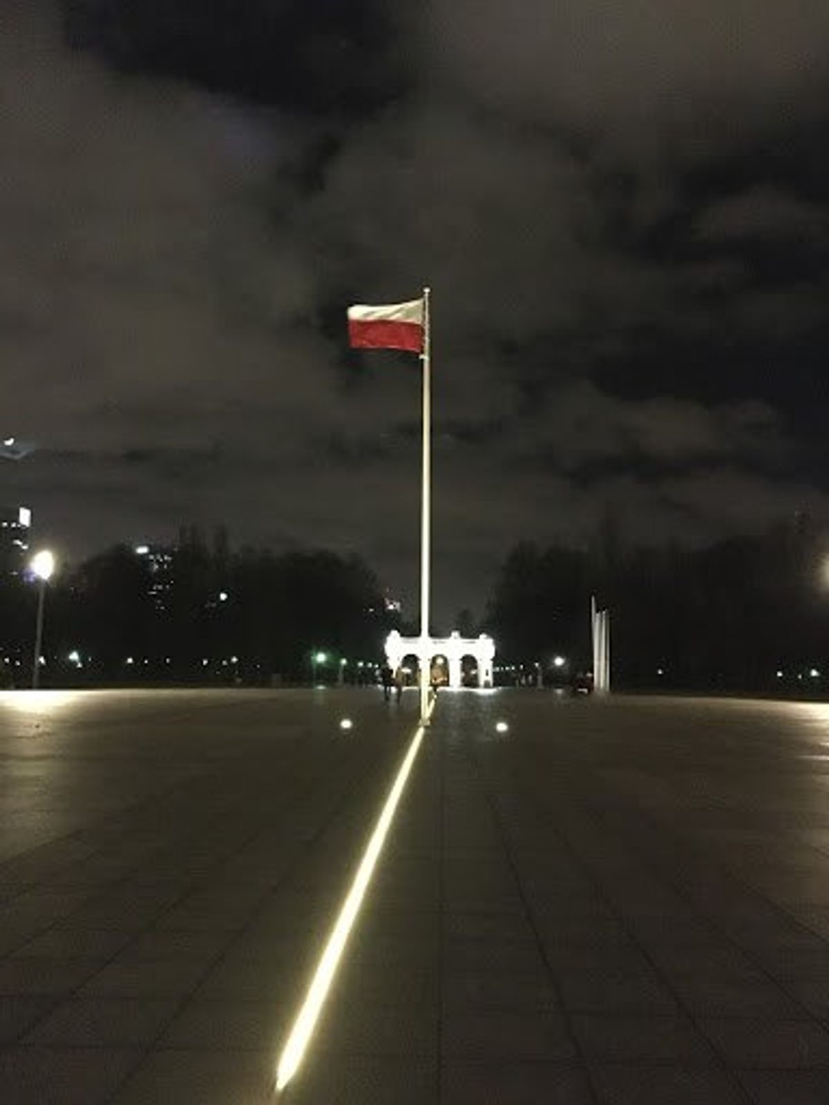 Sylwester（大晦日）のワルシャワ