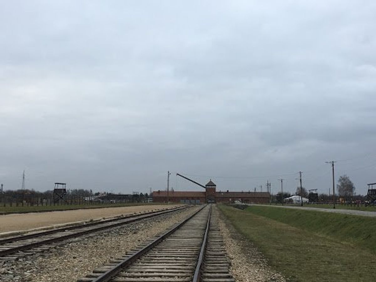 Aushwitz-Birkenauも行きました。解放75周年記念式典の準備...