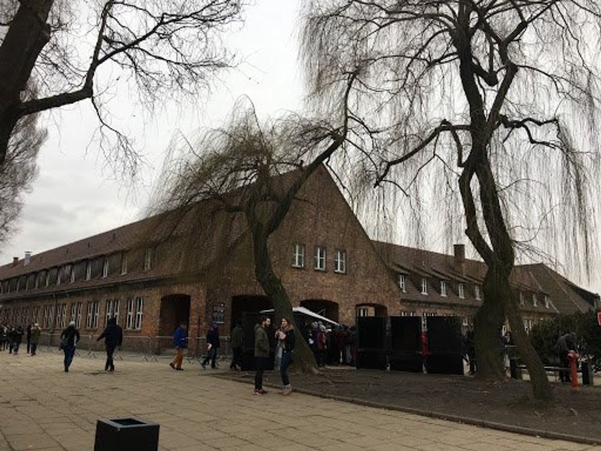 Aushwitz-Birkenauも行きました。解放75周年記念式典の準備...