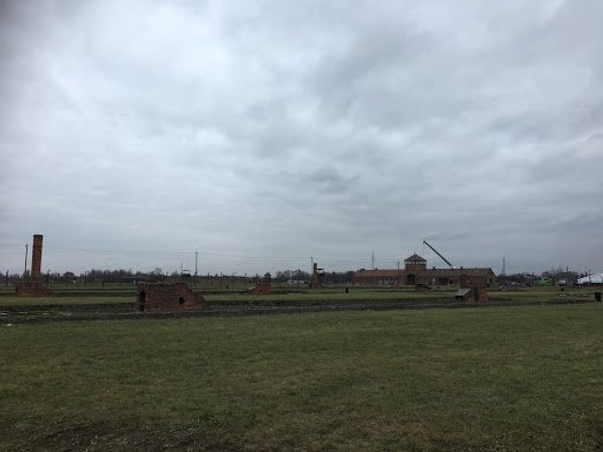 Aushwitz-Birkenauも行きました。解放75周年記念式典の準備...