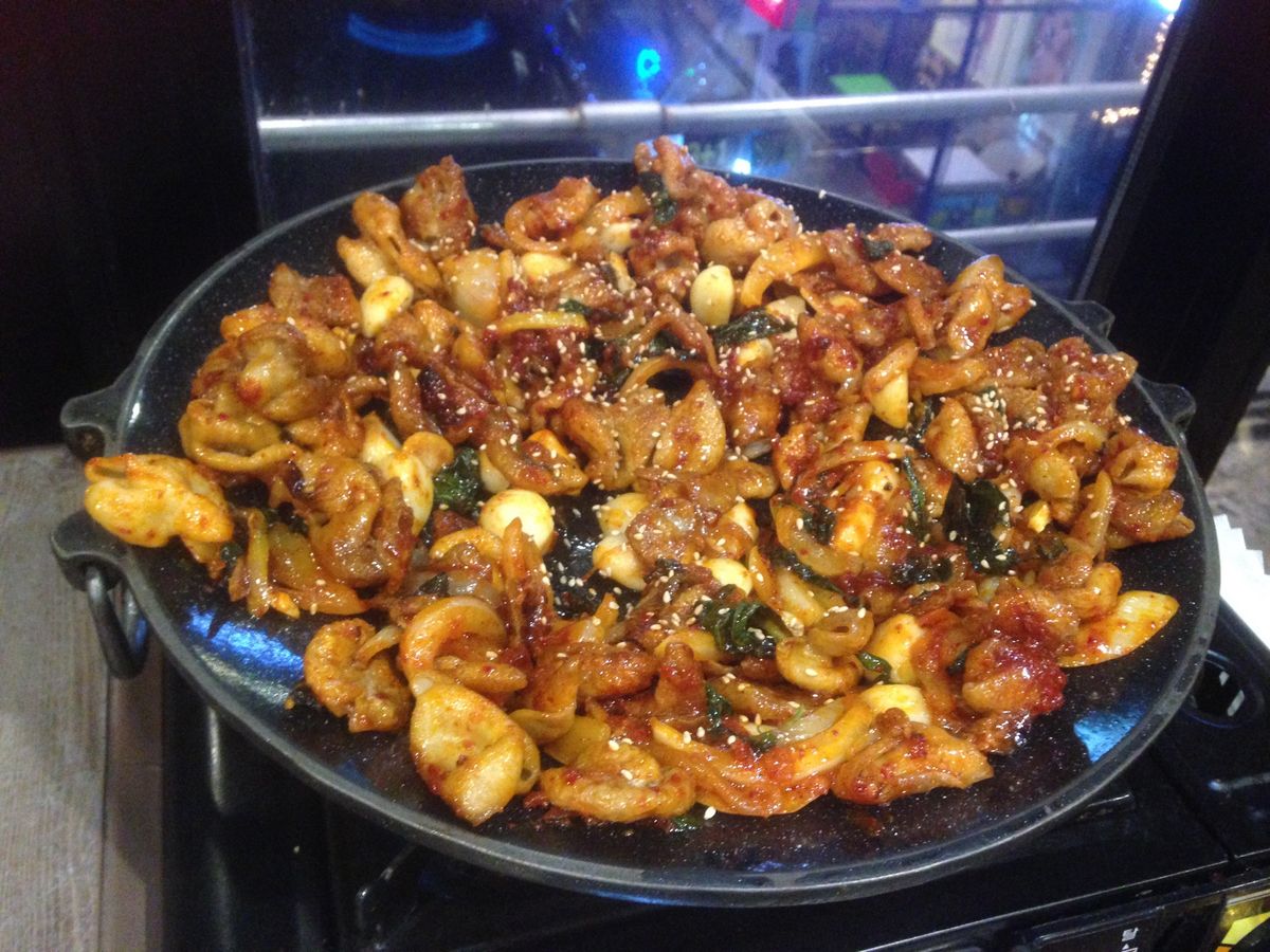 ホルモン食べました