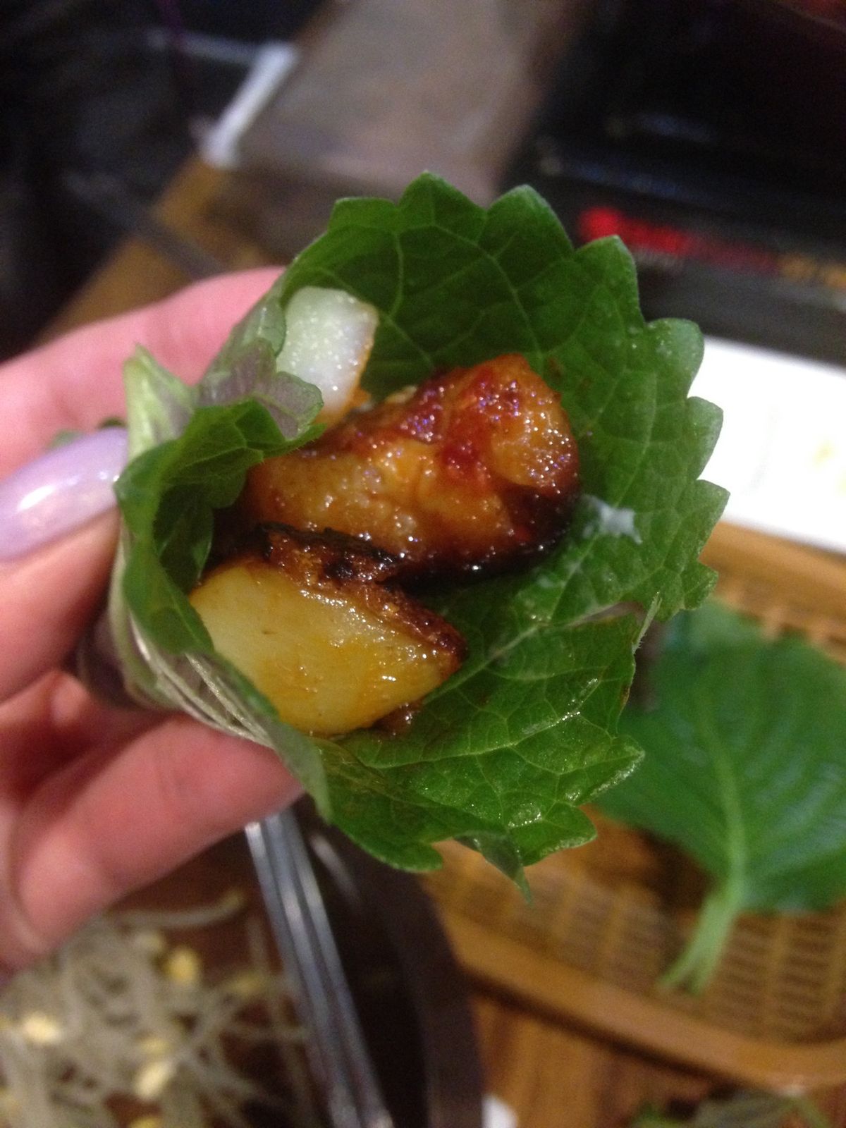 ホルモン食べました