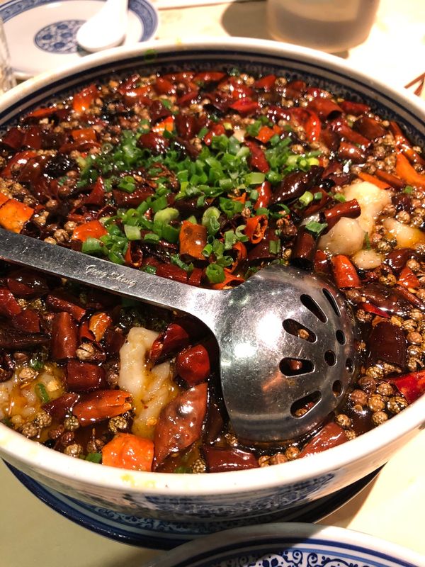 香港「「香港へ　④」」の写真：痺れる辛さ🌶でも、また食べたい❣️