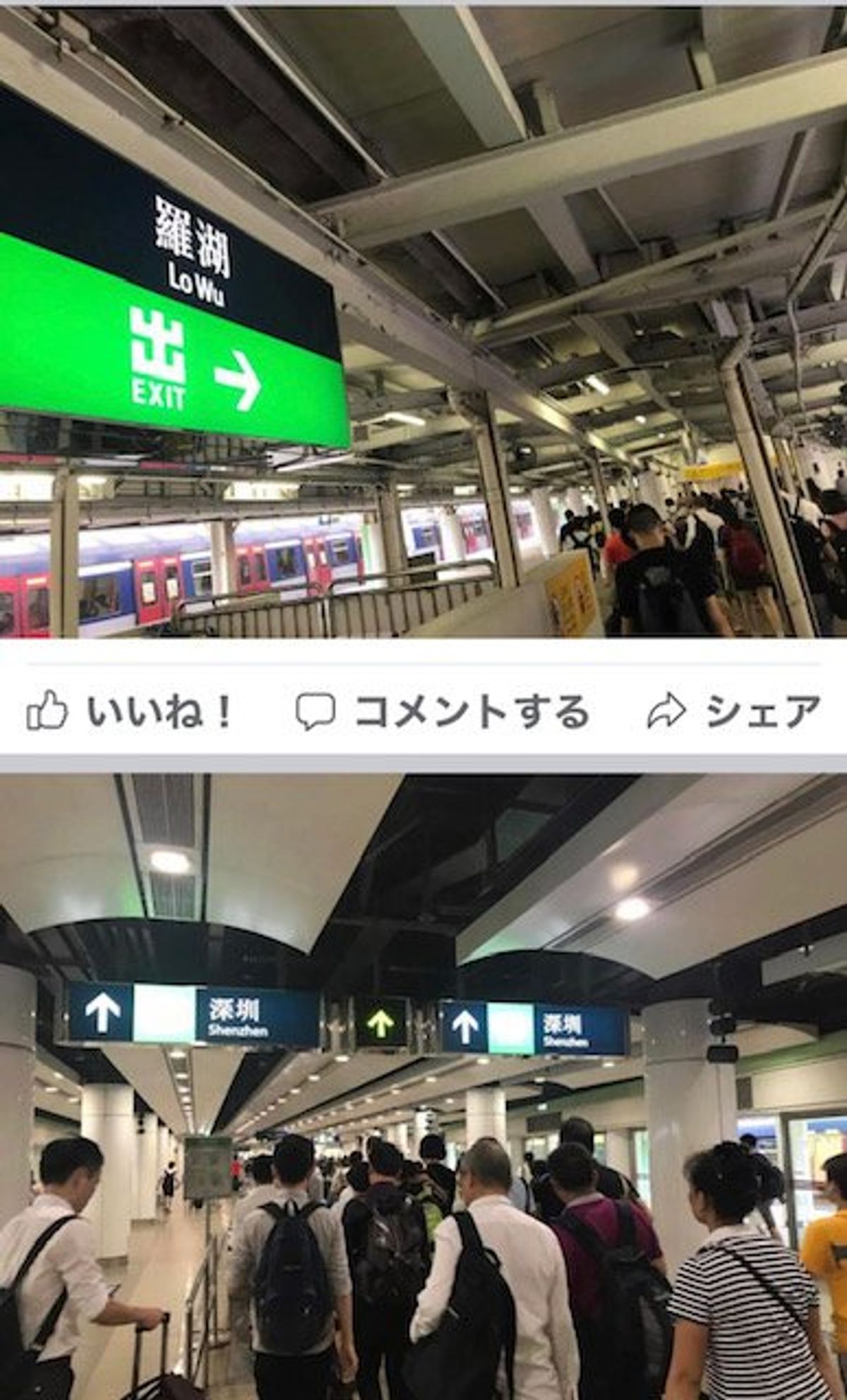 2017.09.12
香港から中国、深圳へ

深圳に宿を取り、香港に出入り...