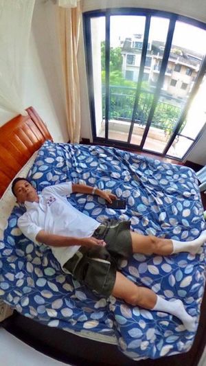2017.09.13
深圳は昨年、ミャンマーで一緒に旅をした友達宅へ
彼女...
