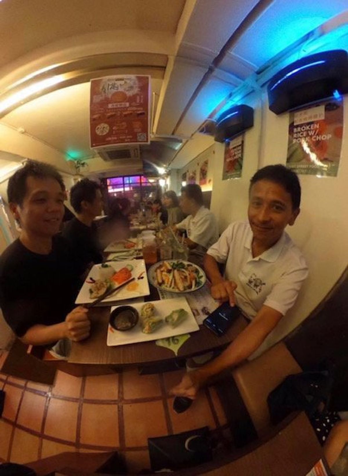 2017．09.17

別の香港の友達と食事
銀杏館はシルバー人材センター...